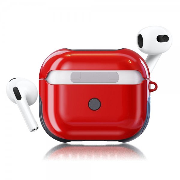 AirPods 3 Kuori Kumipintainen Punainen