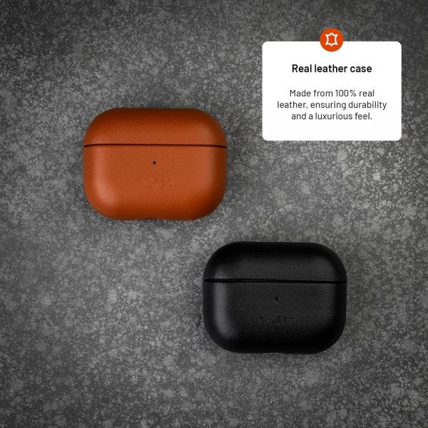 Kiinteät AirPods 3 Kuori PodsLeather MagSafe Ruskea