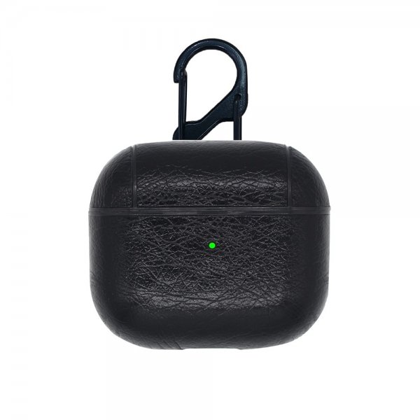AirPods 3 Kuori PU-nahka Musta