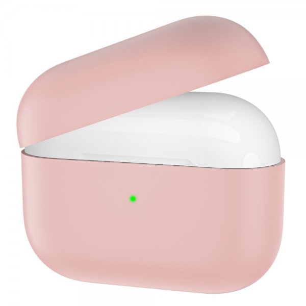 AirPods 3 Kuori Silikoni Vaaleanpunainen