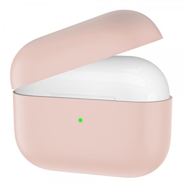 AirPods 3 Kuori Silikoni Vaaleanpunainen