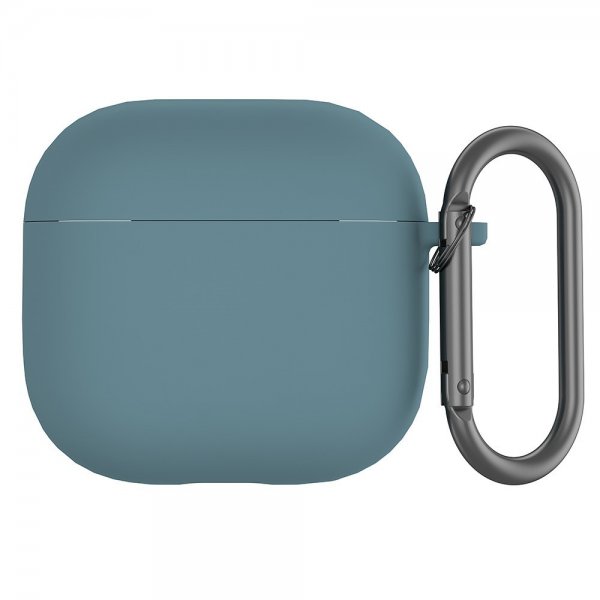 AirPods 4 Kuori Silikoni Karabiinihaka Vihreä