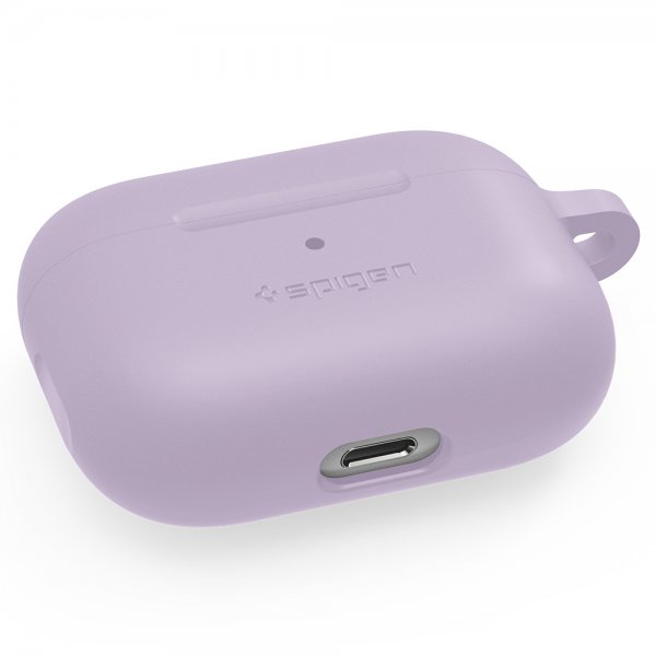 Spigen AirPods Pro -kotelo, Silicone Fit, Lavender