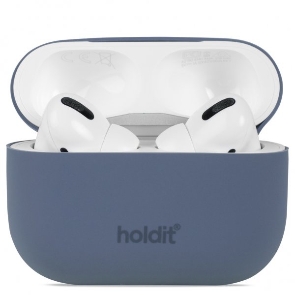 holdit AirPods Pro/AirPods Pro 2 -silikonikuori, Pacific Blue