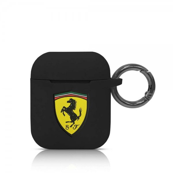 Ferrari AirPods (1/2) Kuori logolla, musta