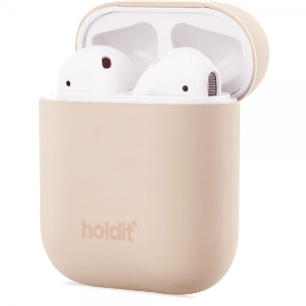 holdit AirPods (1/2) Silikonikuori Beige