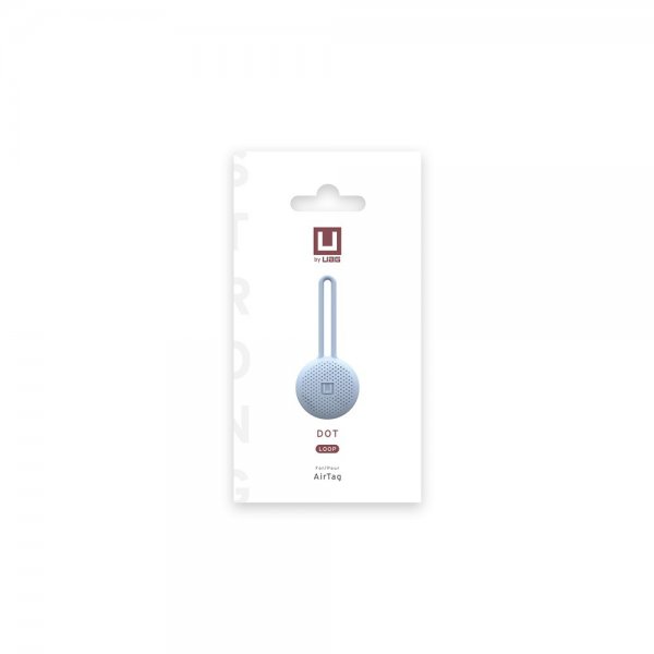 U by UAG AirTag-pidike DOT Loop Soft Blue