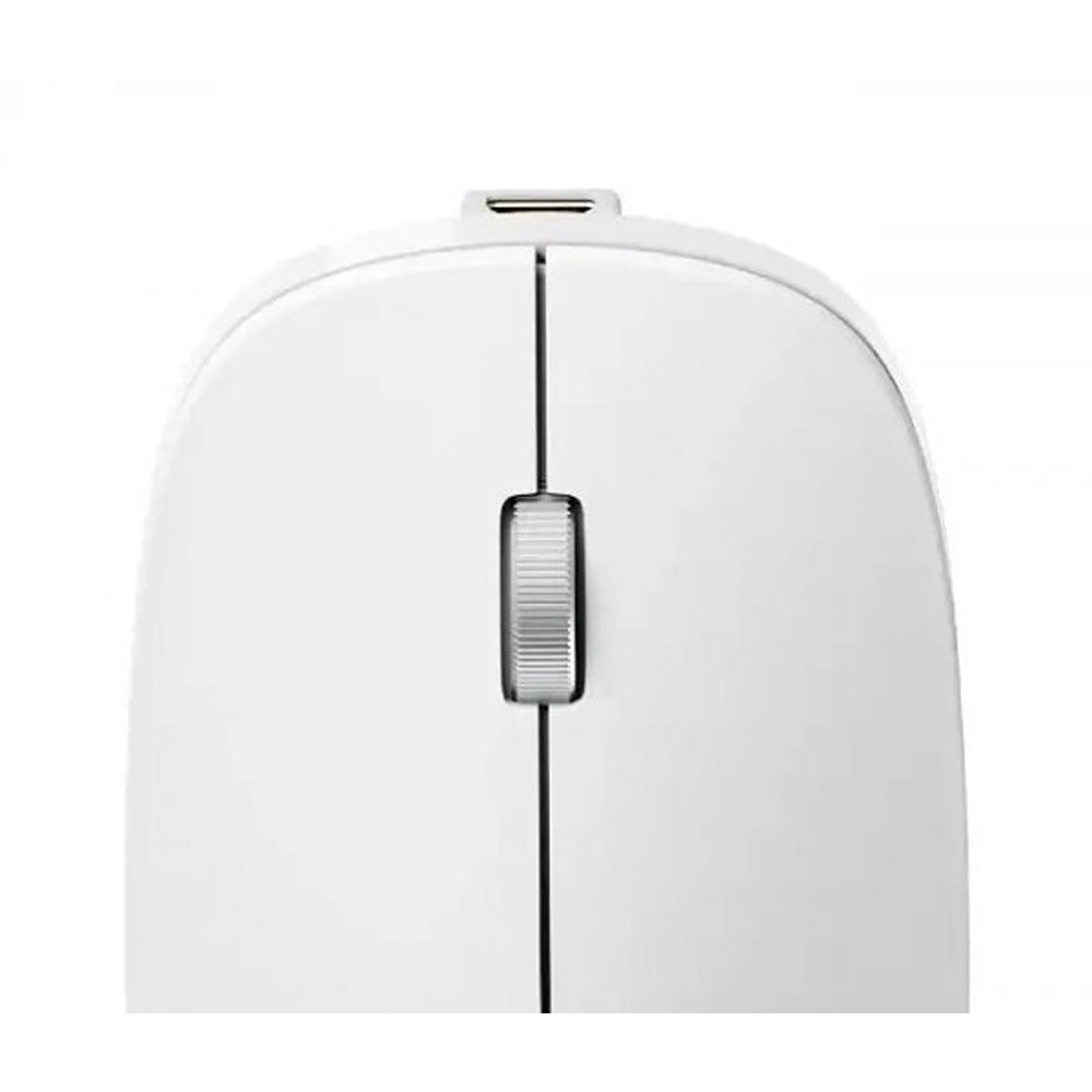 ALOGIC Langaton Hiiri Echelon Bluetooth USB-C ladattava 4 painiketta Valkoinen