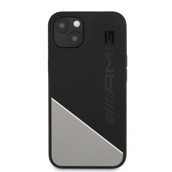AMG iPhone 13 -kuori Liquid Silicone Two Tone harmaa