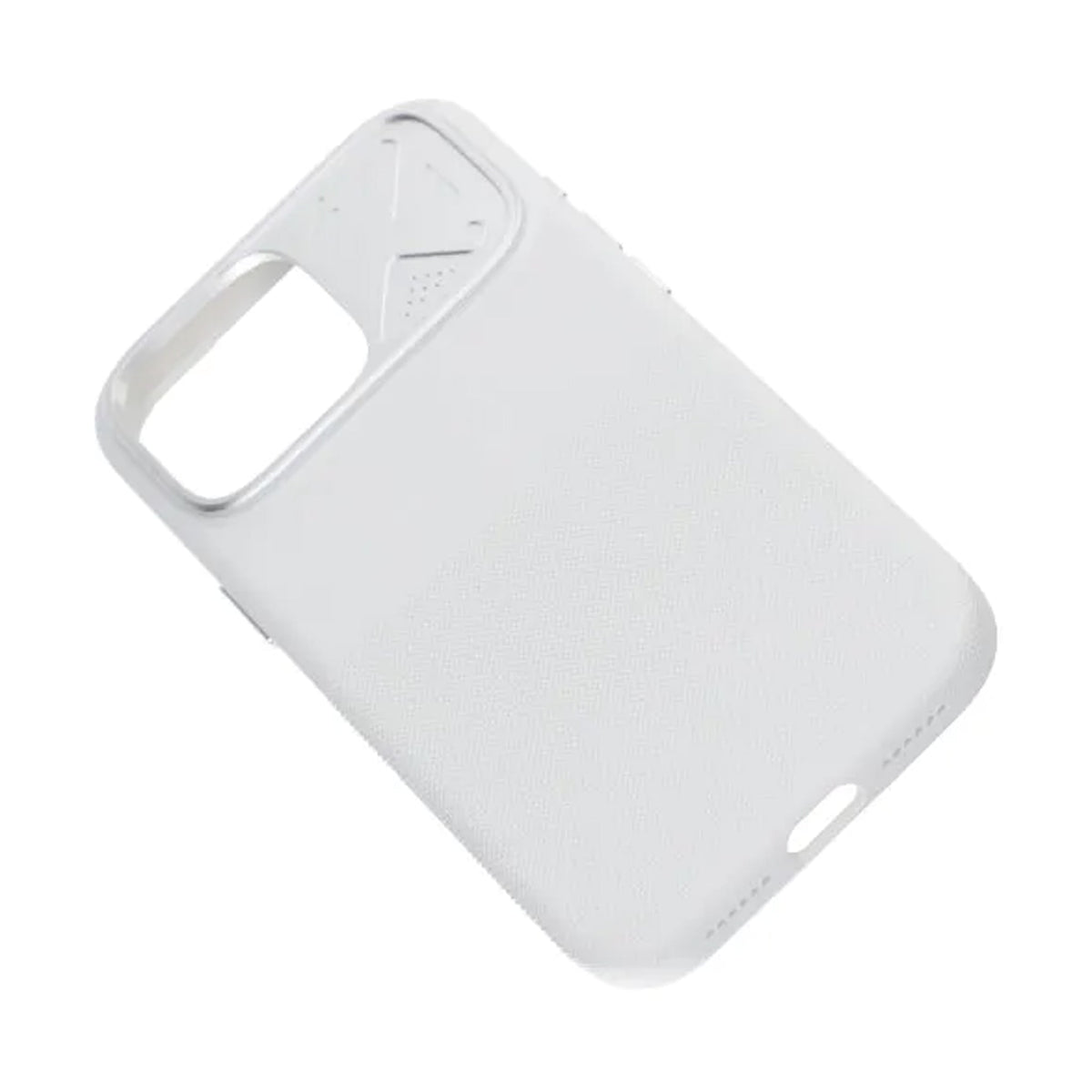 iPhone 16 Pro Max Kuori Silikoni Kamerasuoja MagSafe Valkoinen