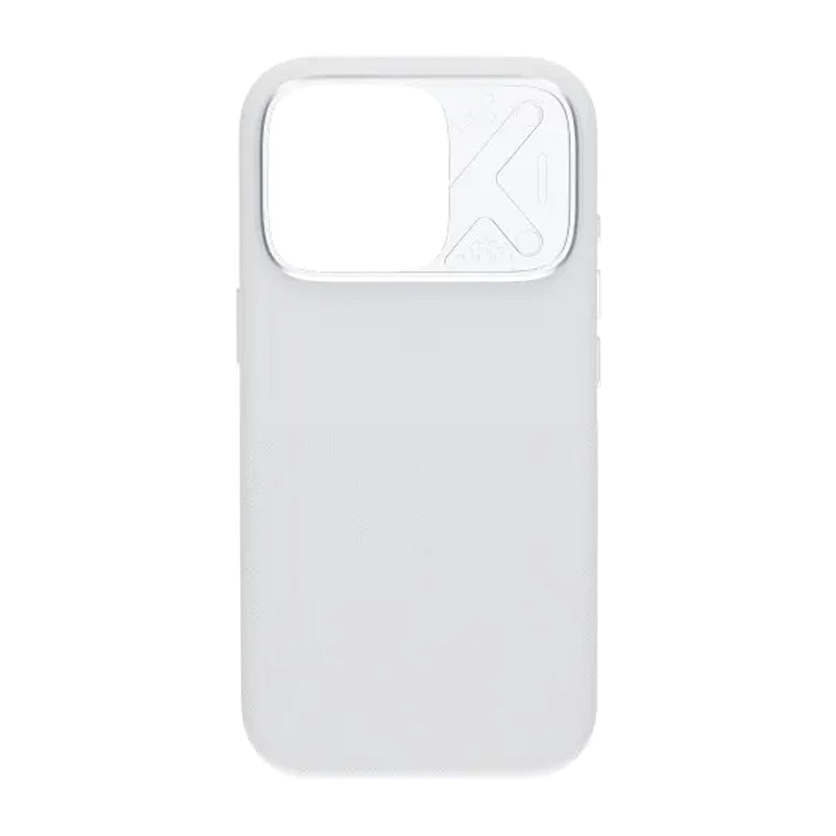 iPhone 16 Pro Kuori Silikoni Kamerasuoja MagSafe Valkoinen