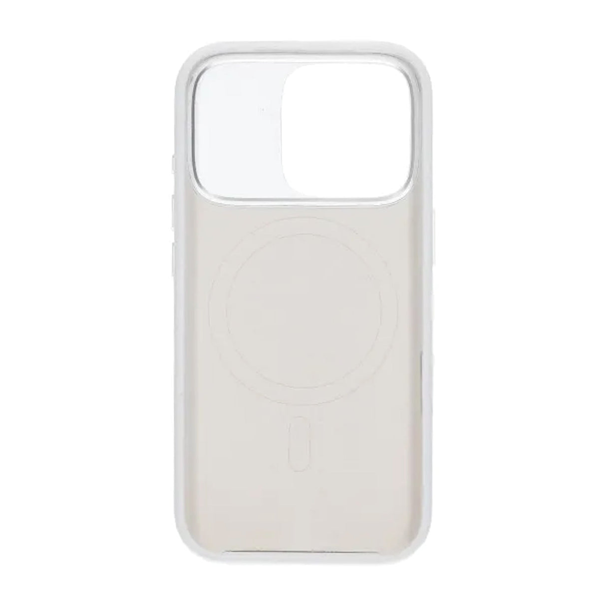 iPhone 16 Pro Kuori Silikoni Kamerasuoja MagSafe Valkoinen
