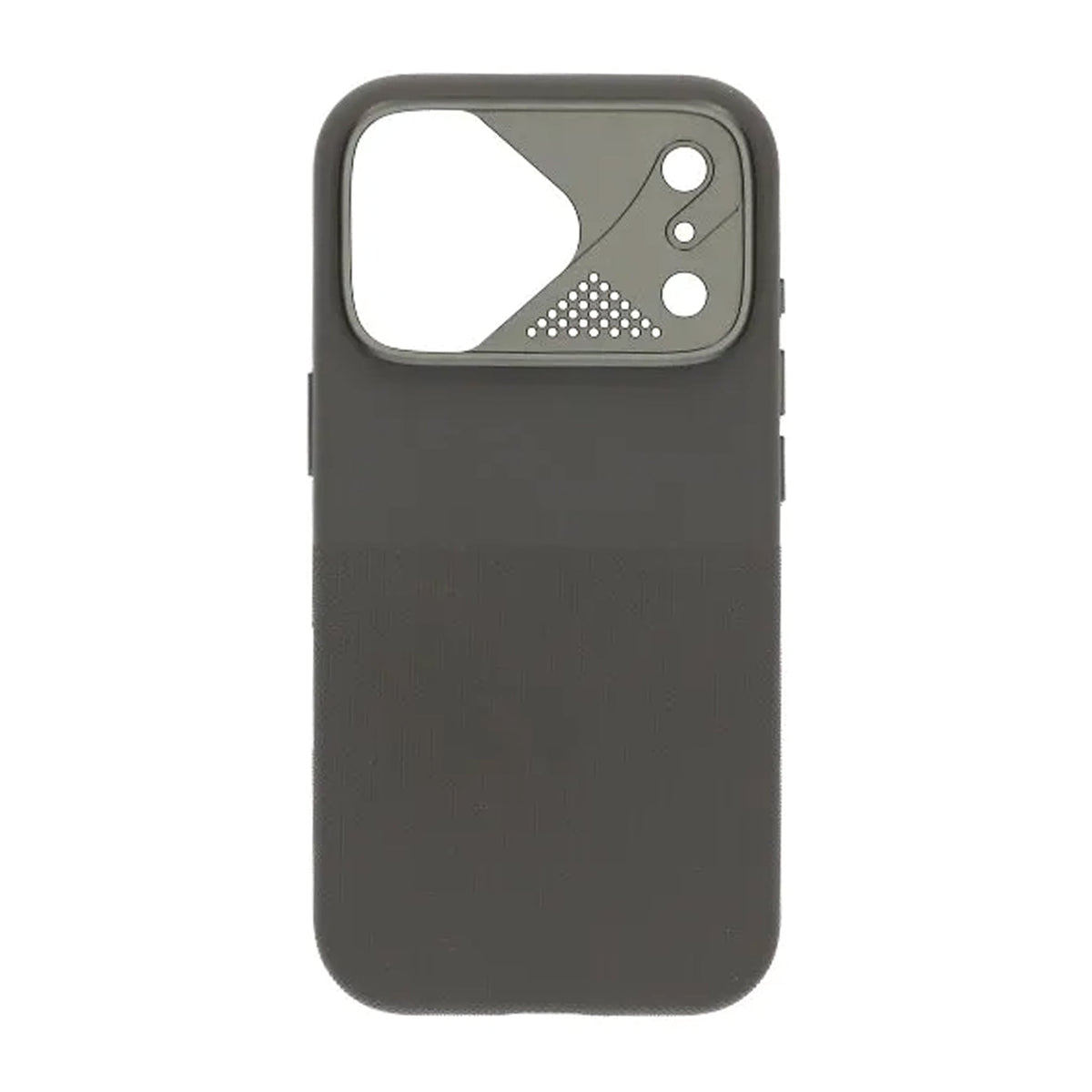 iPhone 17 Pro Max Kuori Silikoni Kamerasuoja MagSafe Harmaa