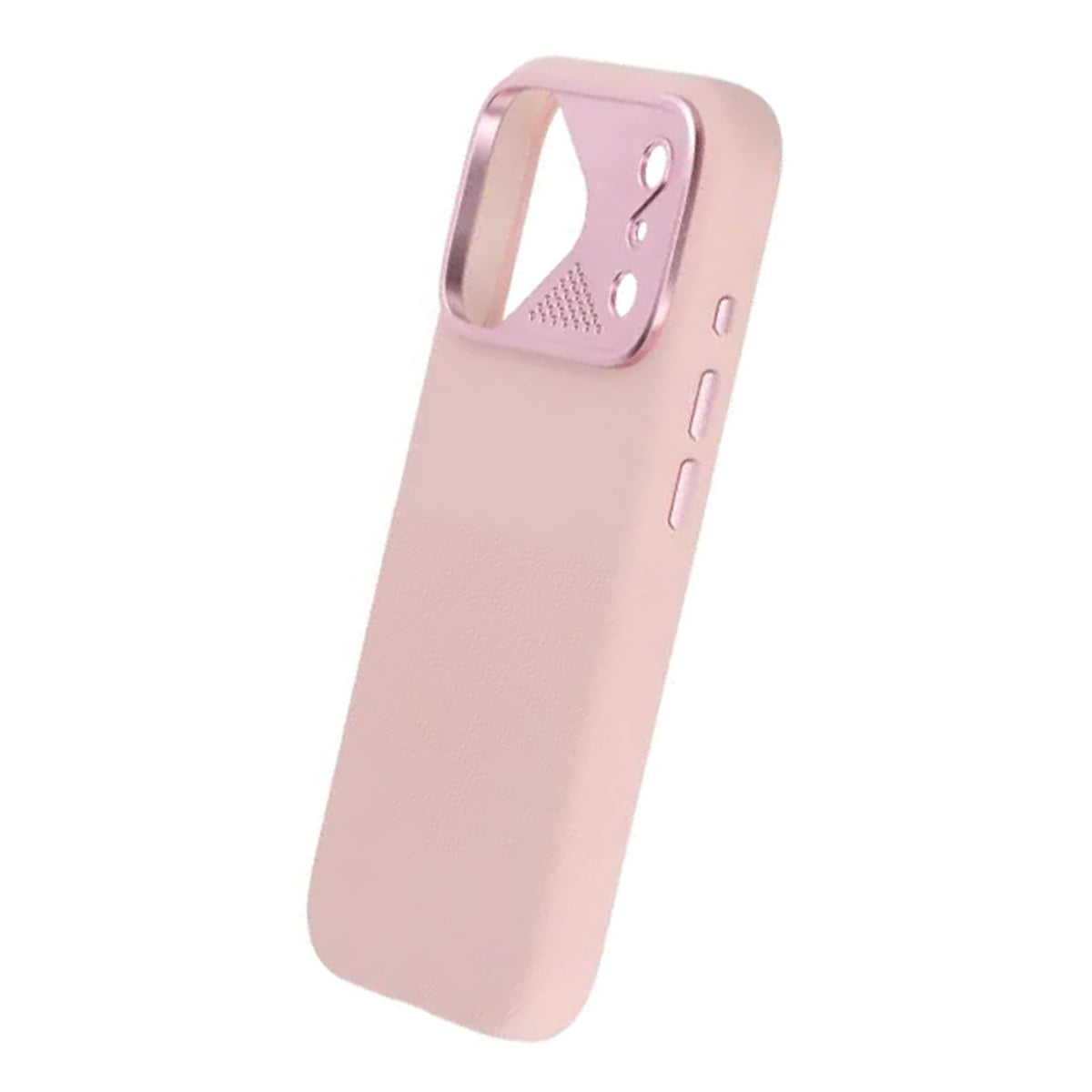 iPhone 17 Pro Kuori Silikoni Kamerasuoja MagSafe Vaaleanpunainen