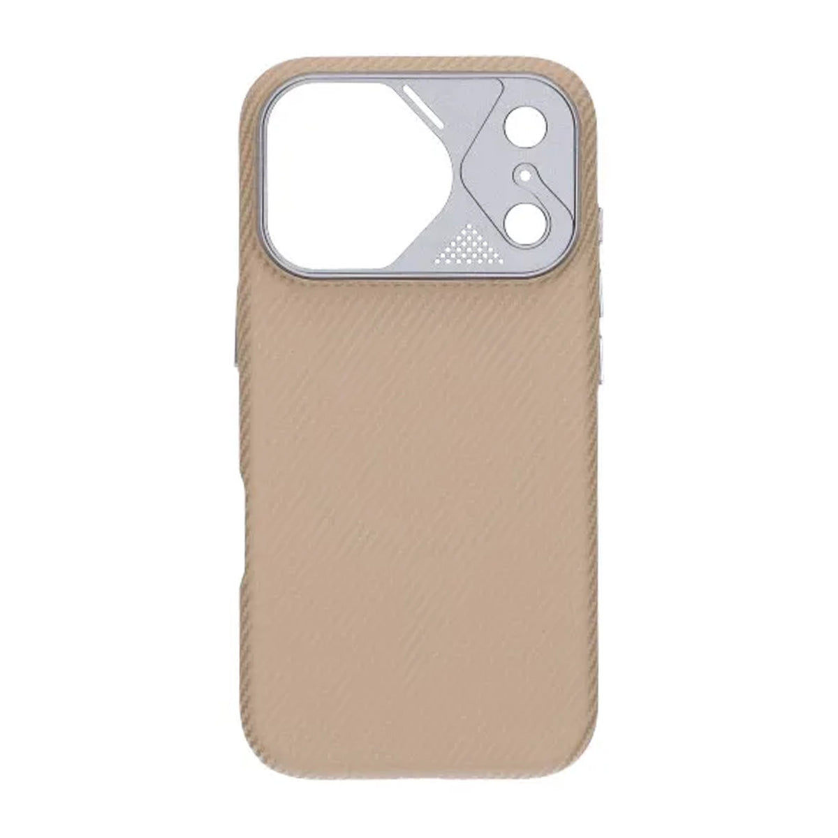 iPhone 17 Pro Max Kuori Kolfibermönster MagSafe Beige
