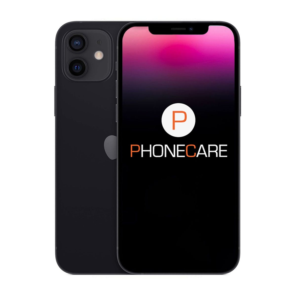 Käytetty iPhone 12 64GB Musta – Käytetty kunto