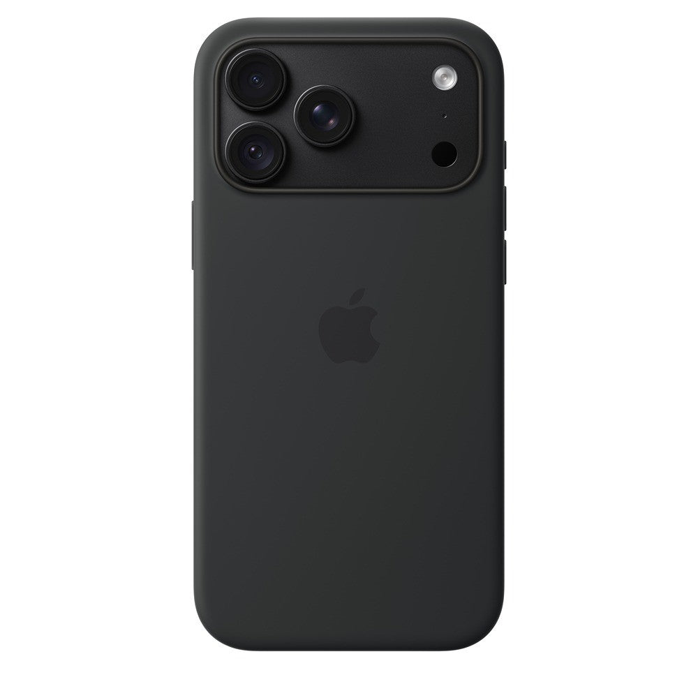 Apple Alkuperäinen iPhone 18 Pro Max Kuori silikonikotelo MagSafe Musta