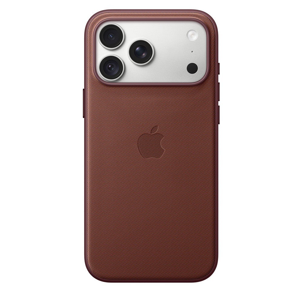 Apple Alkuperäinen iPhone 18 Pro Max Kuori TechWoven MagSafe Burgundi