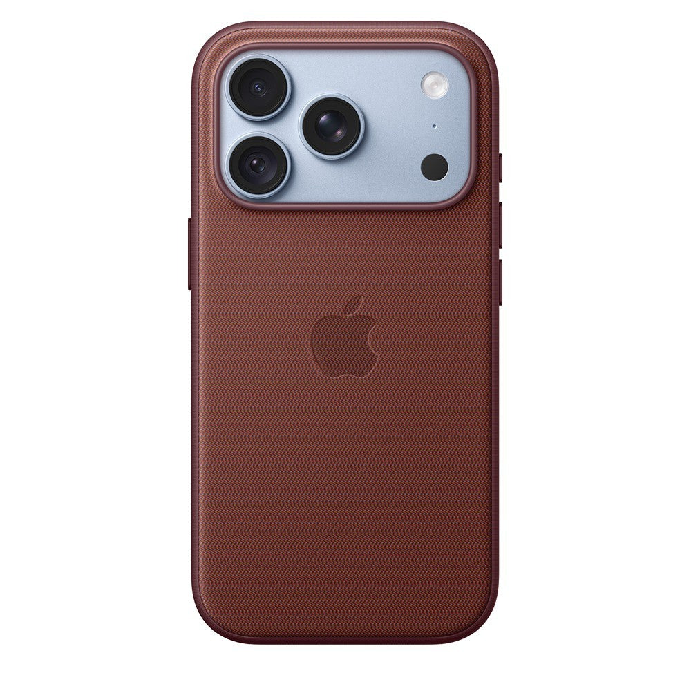 Apple Alkuperäinen iPhone 18 Pro Kuori TechWoven MagSafe Burgundi