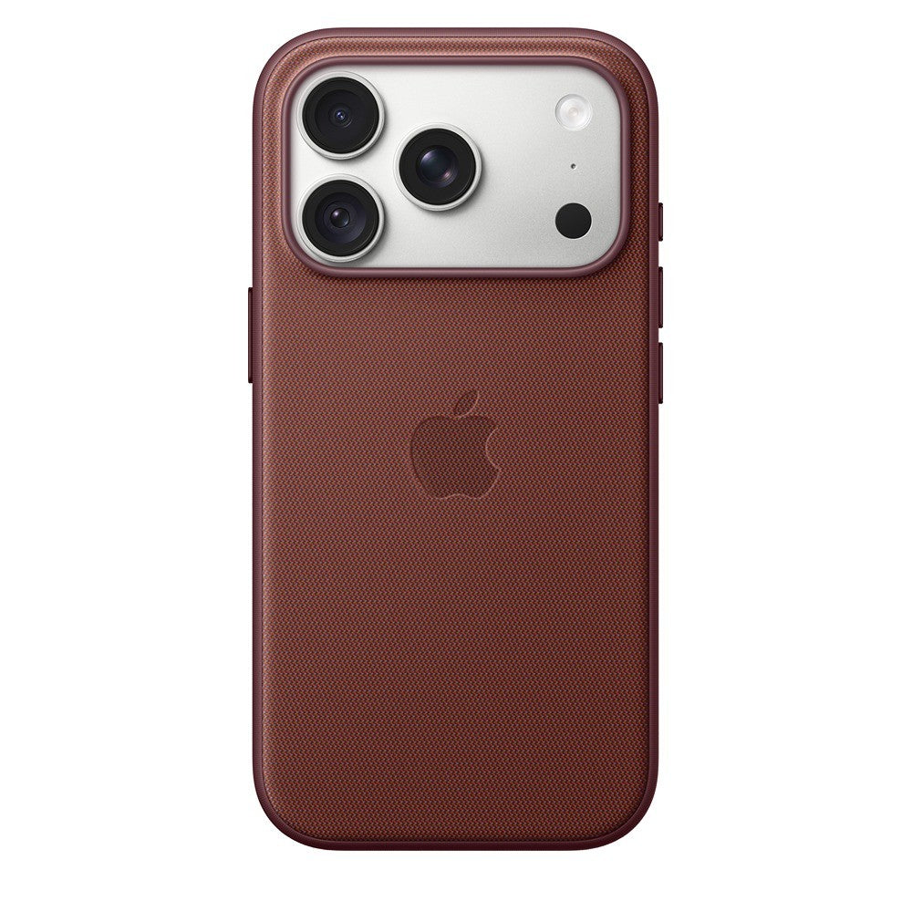 Apple Alkuperäinen iPhone 18 Pro Kuori TechWoven MagSafe Burgundi