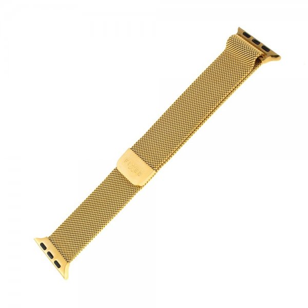 Kiinteä Apple Watch 38/40/41/42mm ranneke, Mesh Strap, Kulta