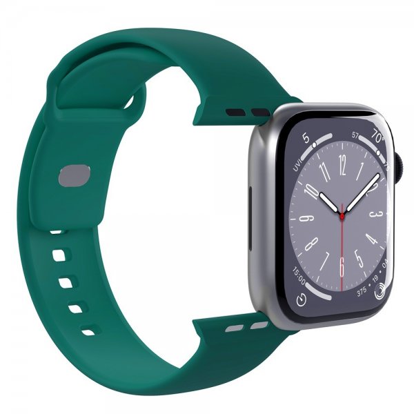 Puro Apple Watch 44/45/46mm/Apple Watch Ultra Armband ICON Silicone Band Jade