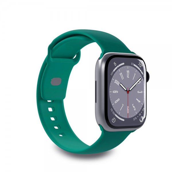 Puro Apple Watch 44/45/46mm/Apple Watch Ultra Armband ICON Silicone Band Jade
