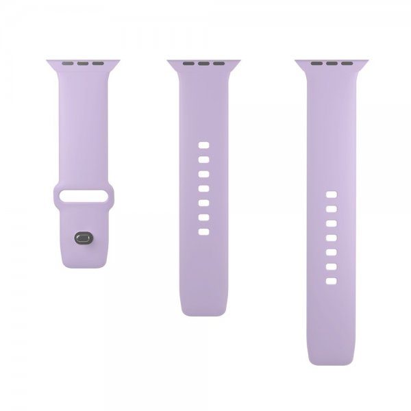 Puro Apple Watch 44/45/46mm/Apple Watch Ultra -ranneke ICON Silikoniranneke Laventeli