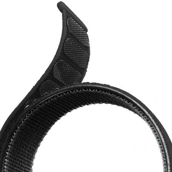 Puro Apple Watch 44/45/46mm/Apple Watch Ultra Sport Band -ranneke, musta