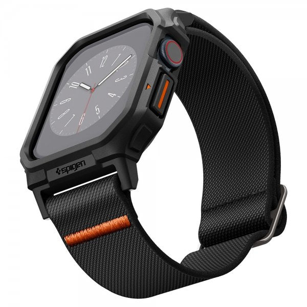 Spigen Apple Watch 42mm (Series 10/11) ranneke ja suojakotelo Lite Fit Pro Matte Black