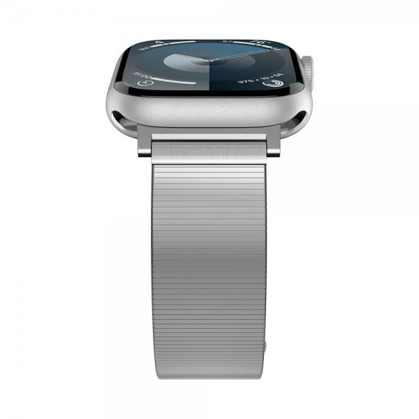 Spigen Apple Watch 44/45/46mm/Ultra 49mm ranneke Sleek Link, hopea