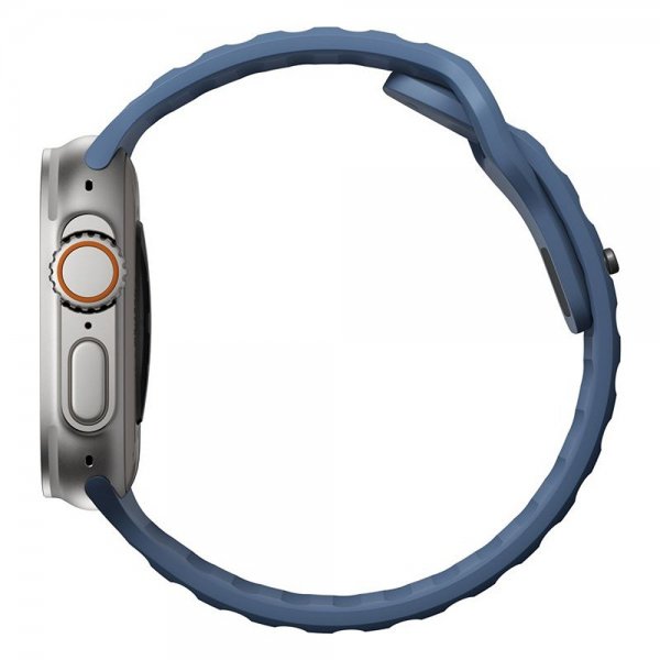 Nomad Apple Watch 44/45/46mm/Ultra 49mm ranneke Sport Band Naval Blue