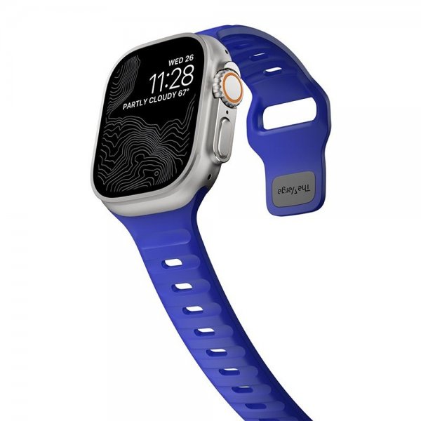 Nomad Apple Watch 44/45/46mm/Ultra 49mm ranneke Sport Band The Verge