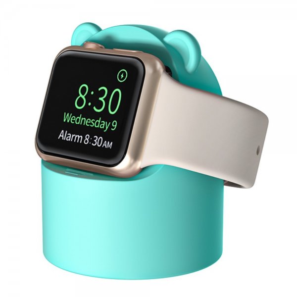 Apple Watch Pidike Laturille Karhu Mintunvihreä