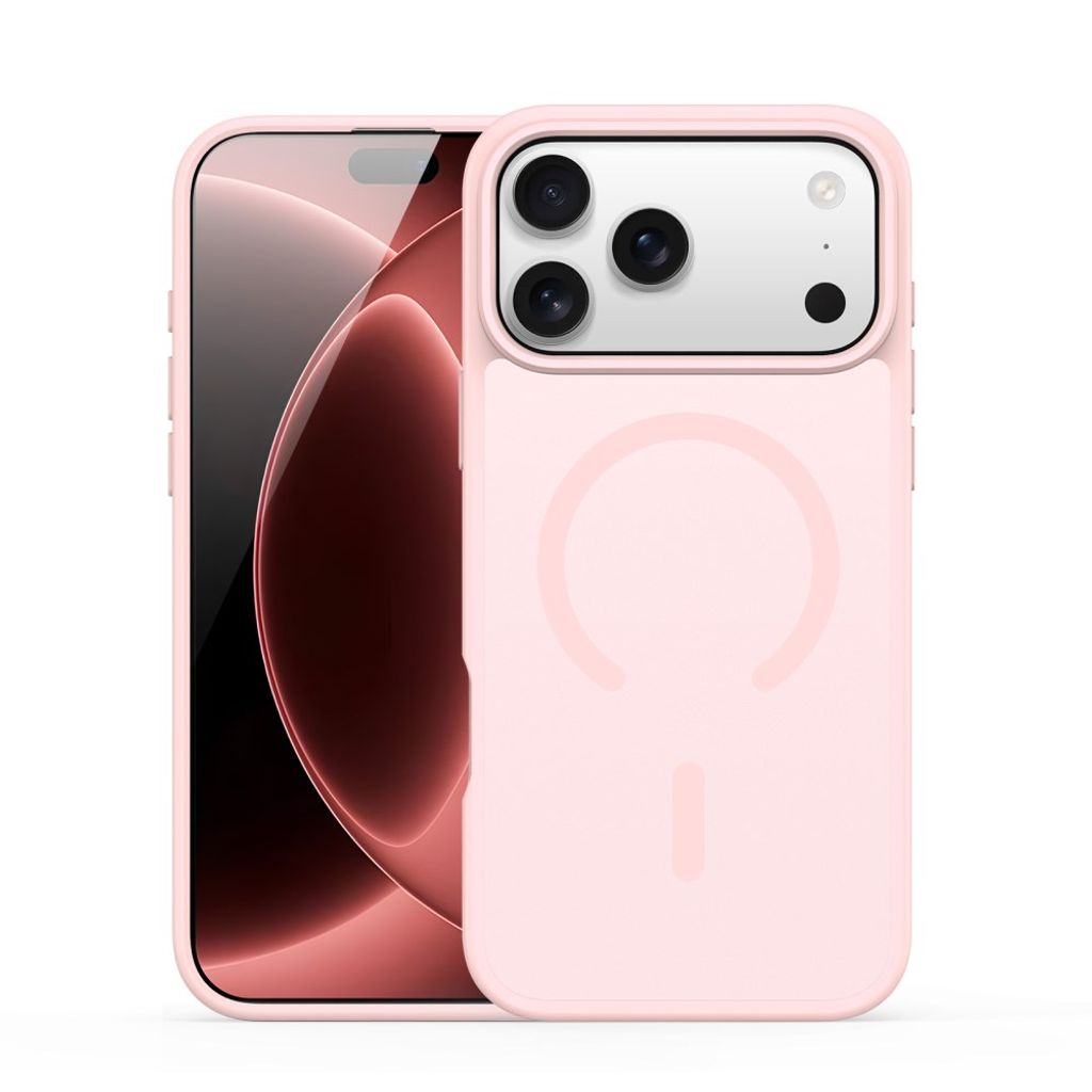 Dux Ducis iPhone 17 Pro Max/iPhone 18 Pro Max Kuori Yind Series MagSafe Vaaleanpunainen