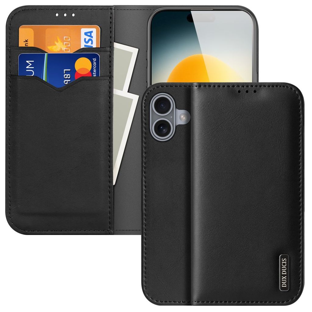 Dux Ducis iPhone 17 Kotelo Hivo Series Musta
