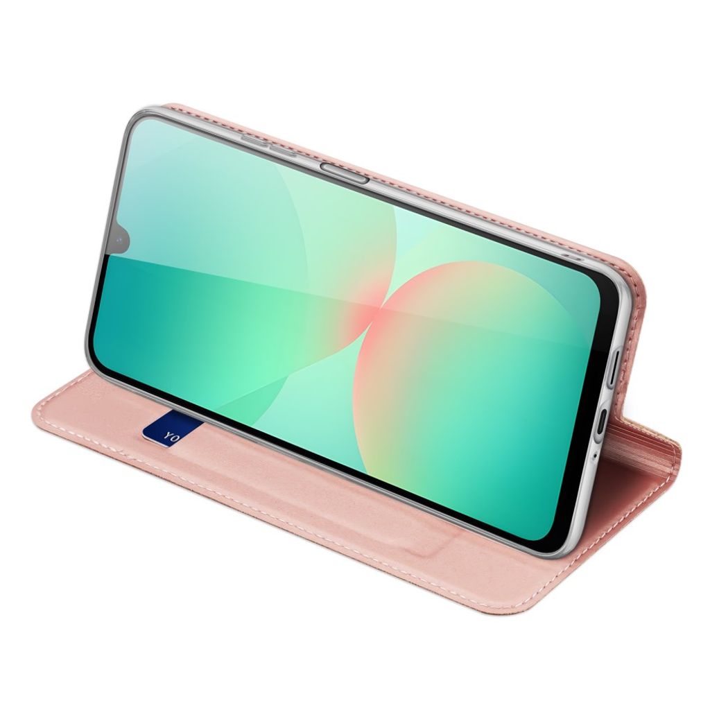 Dux Ducis Samsung Galaxy A27 Kotelo Skin Pro Series Vaaleanpunainen