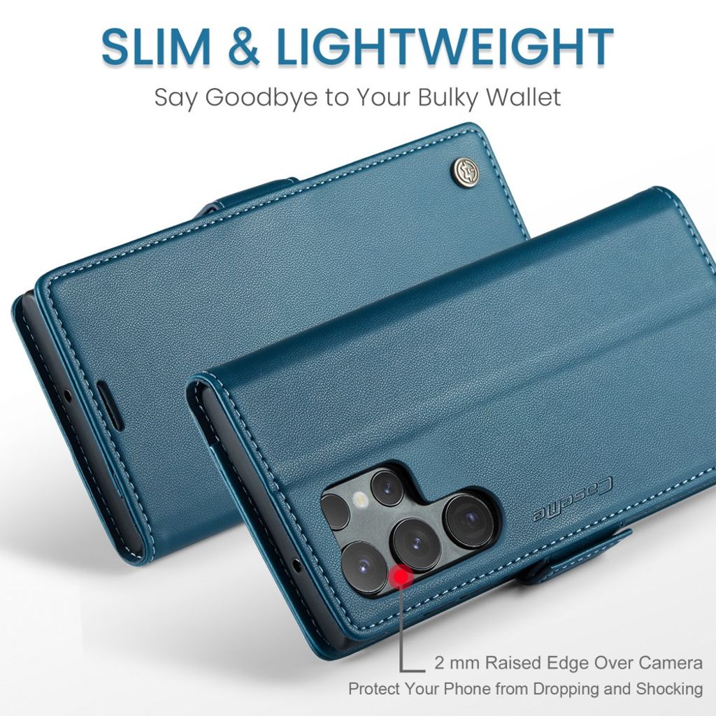 CaseMe Samsung Galaxy S24 Ultra Kotelo 023 Series Sininen