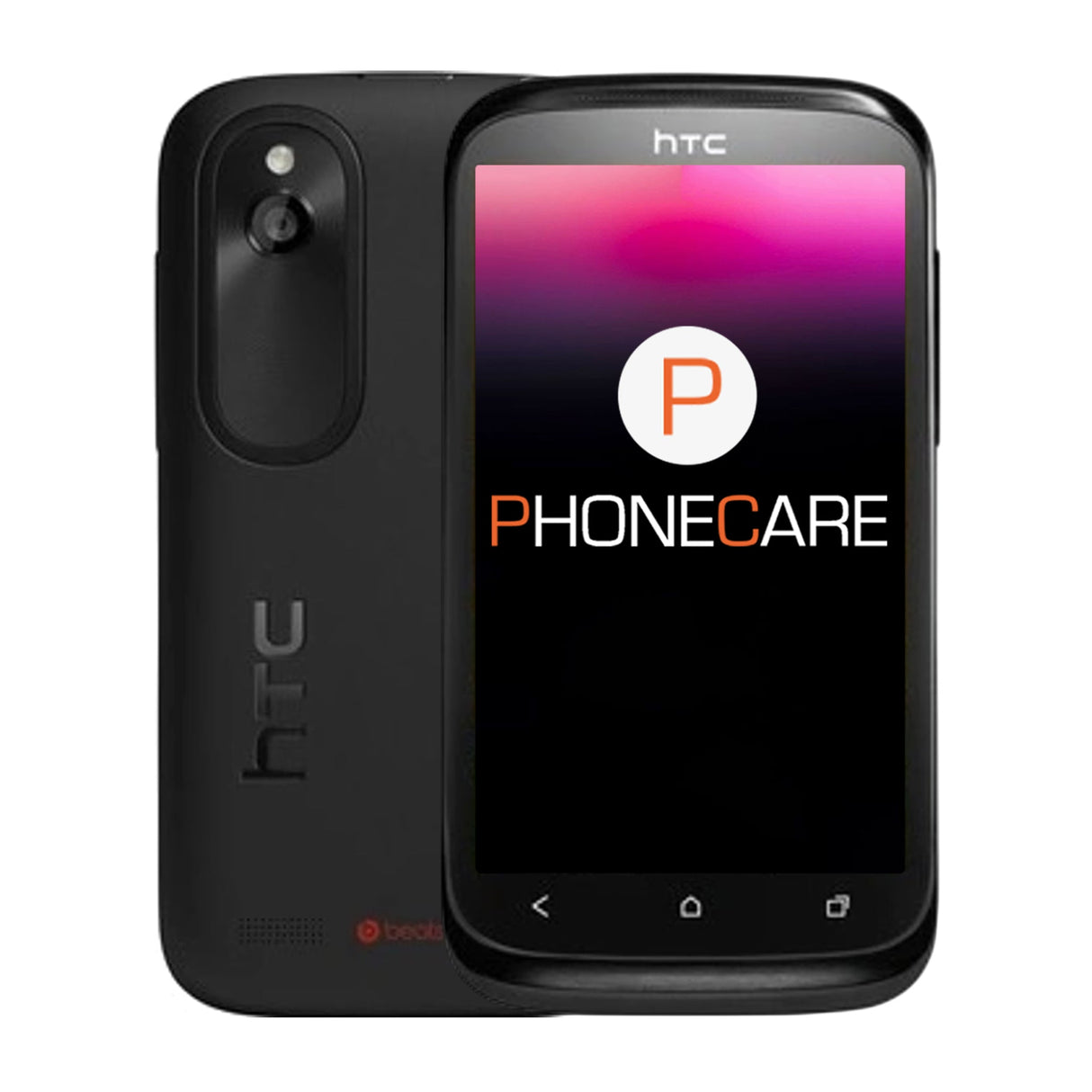 Käytetty HTC Desire X 4GB Musta – Käytetty kunto