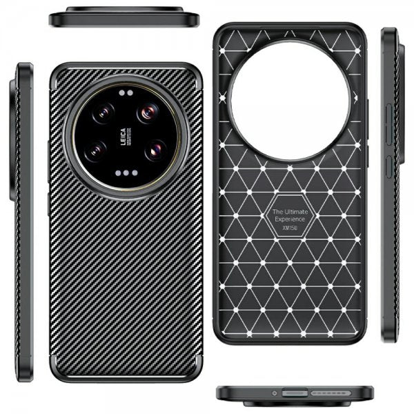 Beline Xiaomi 15 Kuori Carbon Armor Musta