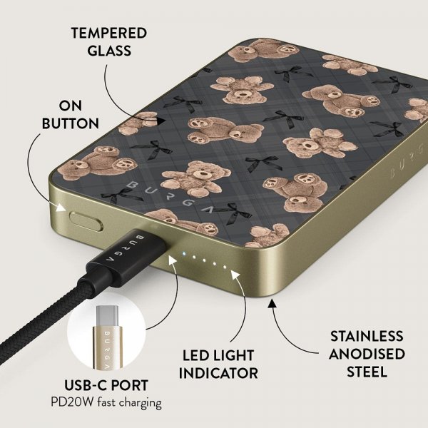 Burga Powerbank MagSafe 5000 mAh BFF Kulta