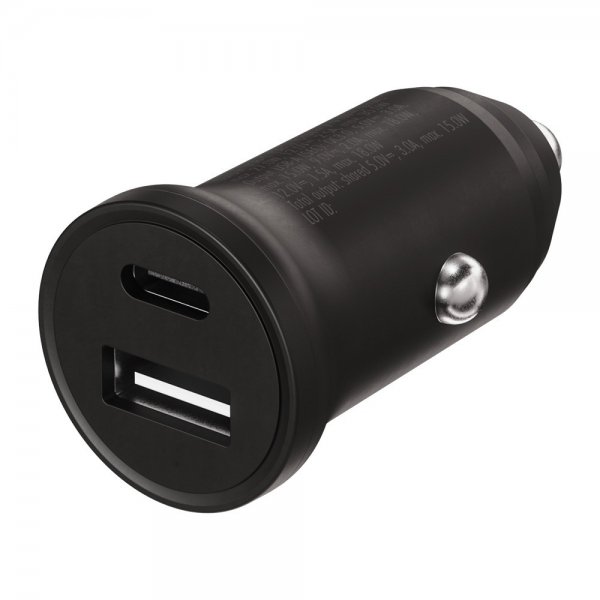X2O Autolaturi 30W Kaksois-USB-C/USB-A GaN Musta