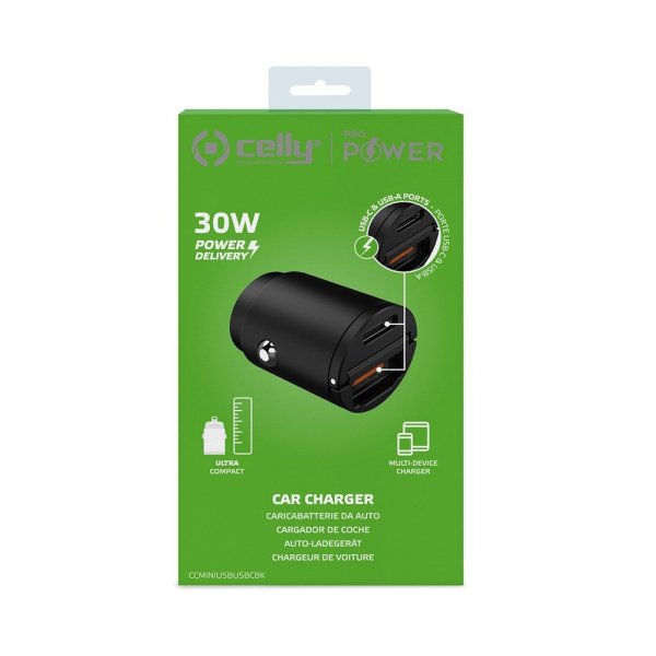 Celly autonlaturi CCMINIUSBUSBC 30W