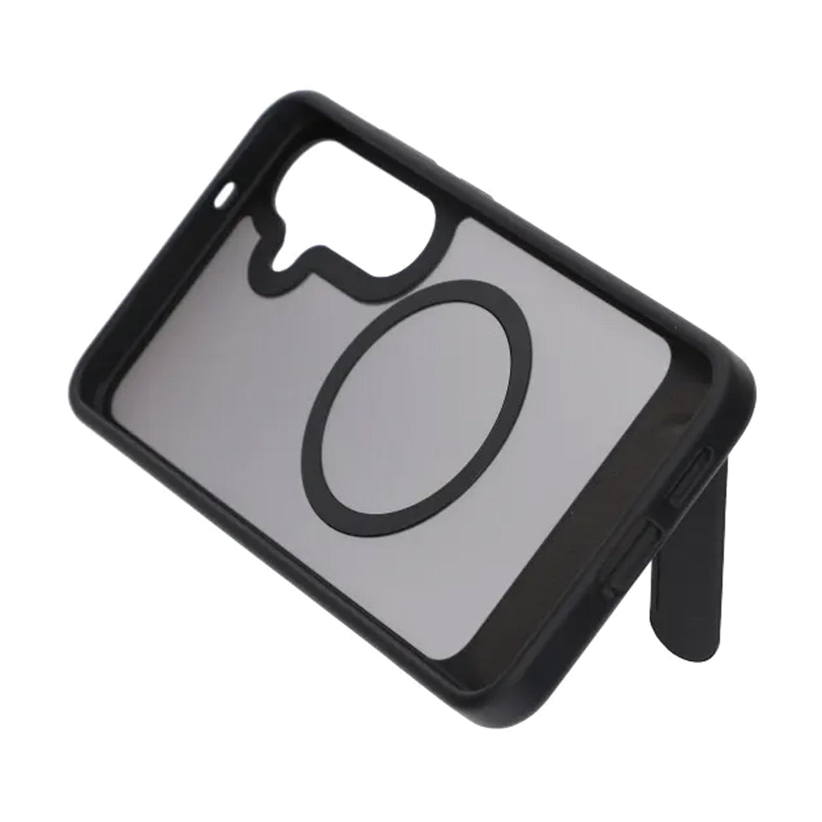 Samsung Galaxy S25 Plus Kuori jalustalla MagSafe Musta