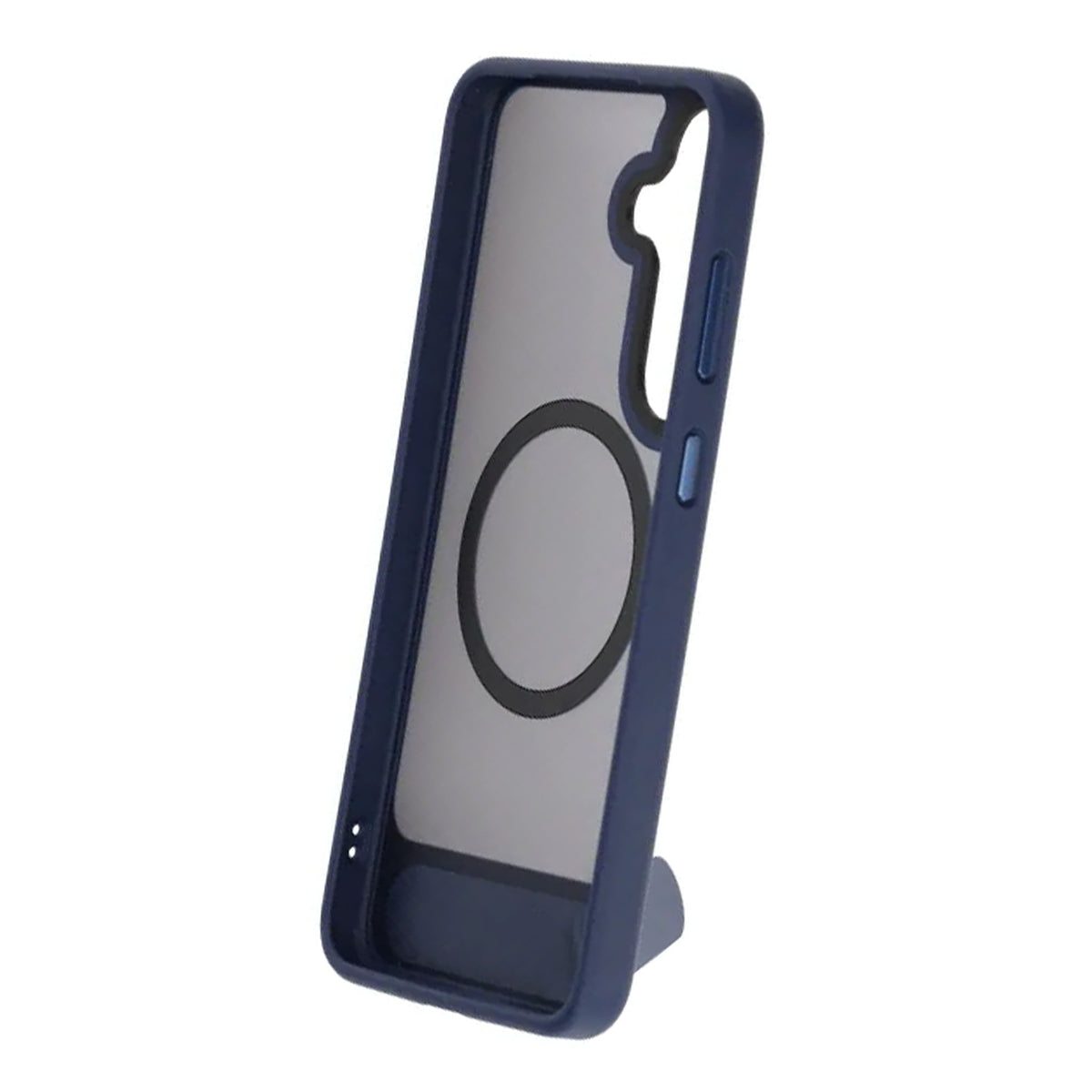 Samsung Galaxy S25 Plus Kuori jalustalla MagSafe Sininen