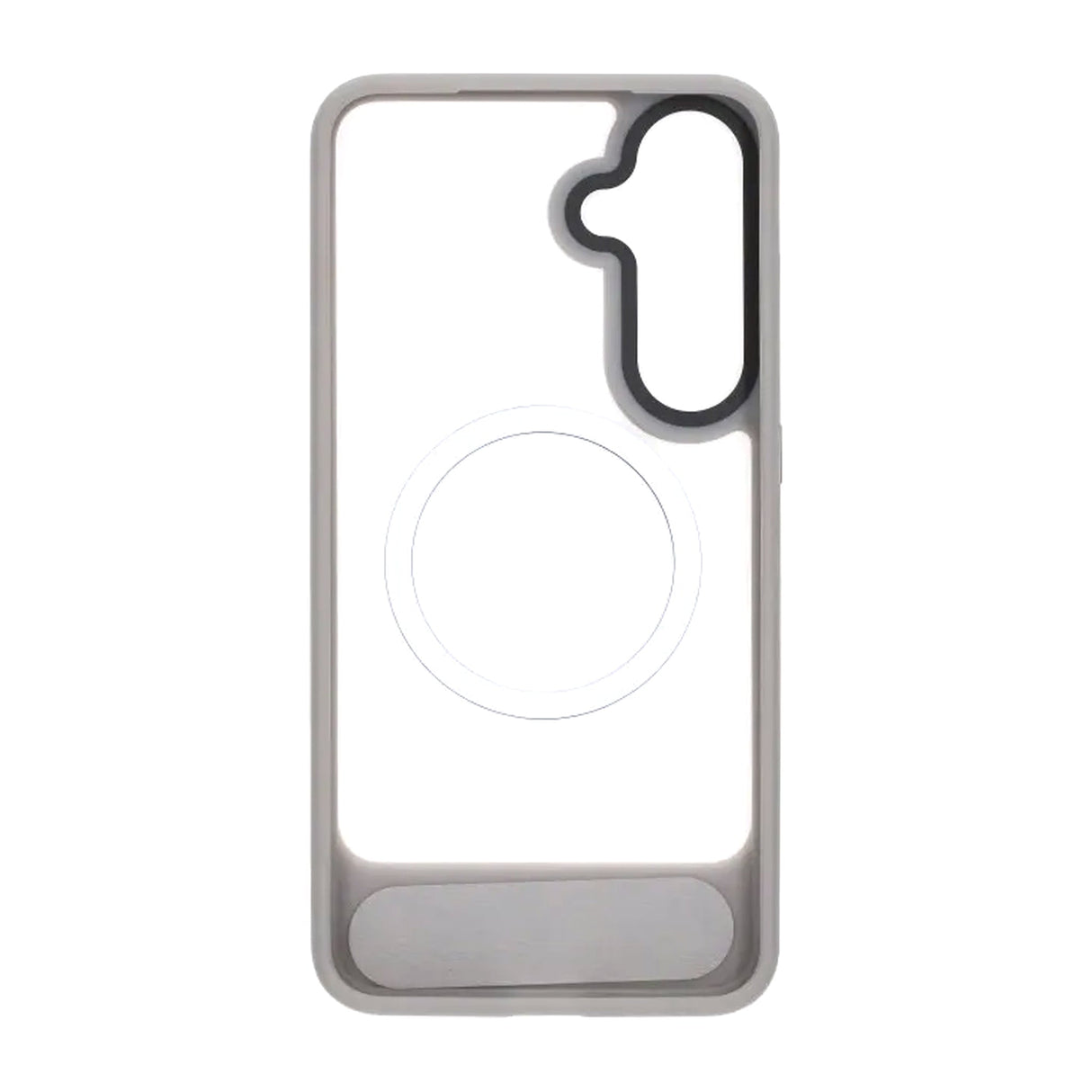Samsung Galaxy S25 Plus Kuori jalustalla MagSafe Harmaa