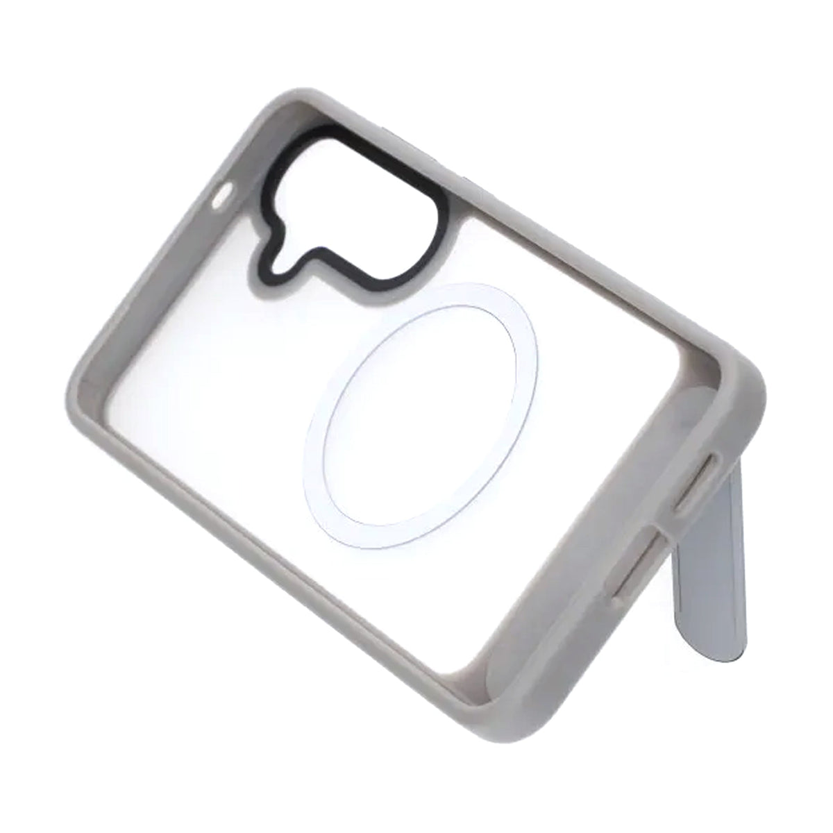 Samsung Galaxy S25 Plus Kuori jalustalla MagSafe Harmaa