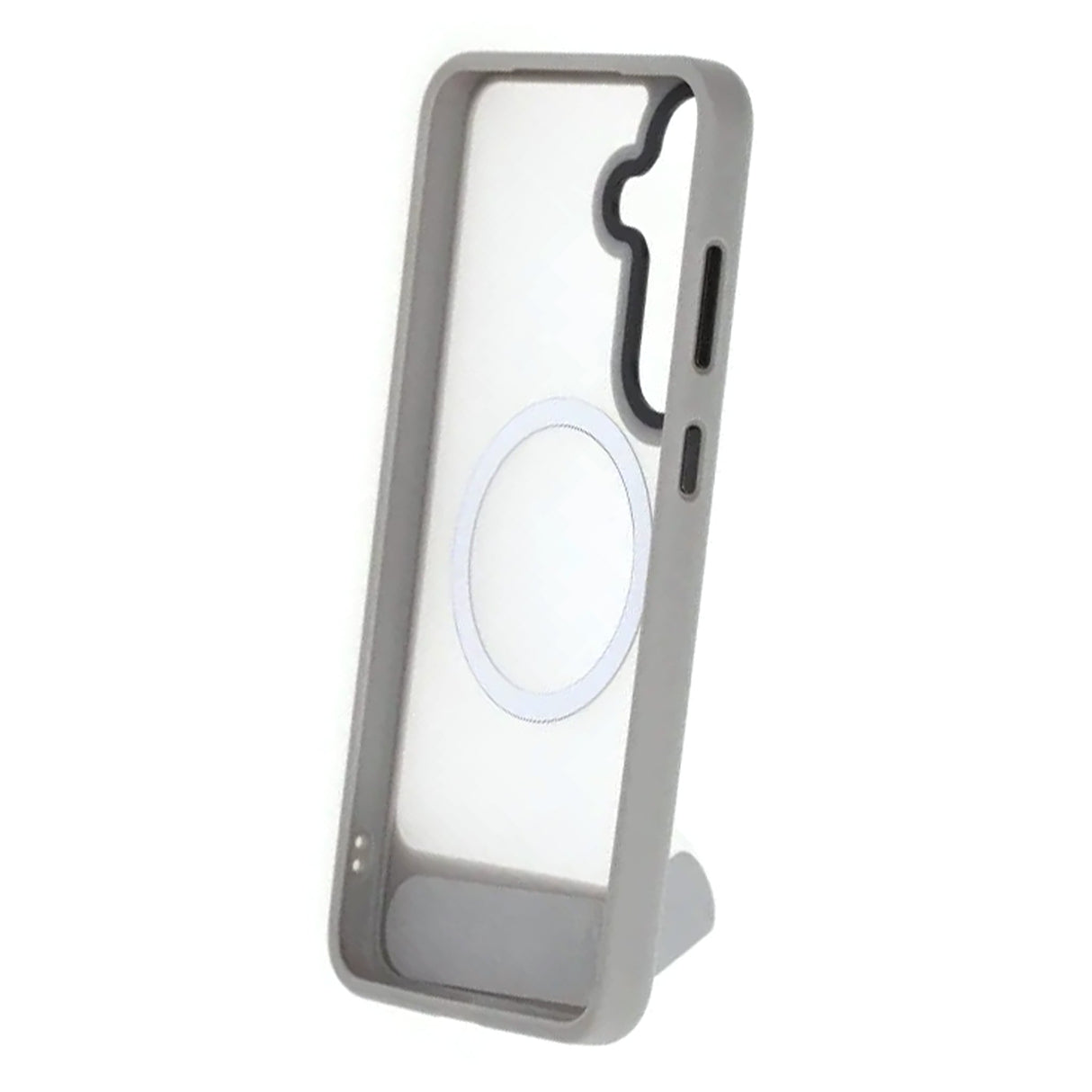 Samsung Galaxy S25 Plus Kuori jalustalla MagSafe Harmaa