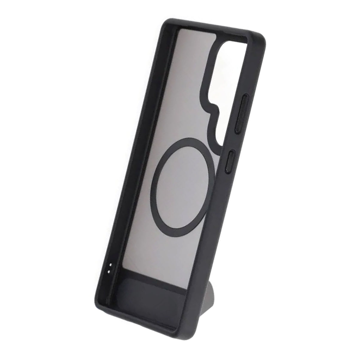Samsung Galaxy S25 Ultra Kuori jalustalla MagSafe Musta