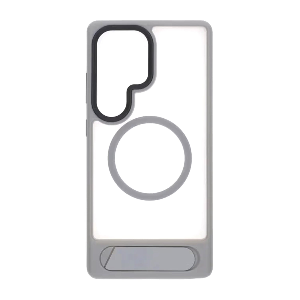 Samsung Galaxy S25 Ultra Kuori jalustalla MagSafe Harmaa